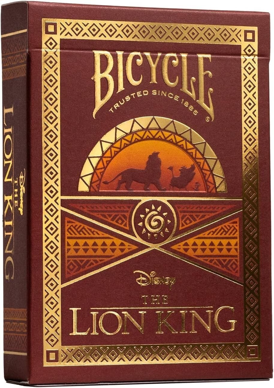 Bicycle Playing Cards: Disney: The Lion King: Deck of Cards New Sealed Free Ship