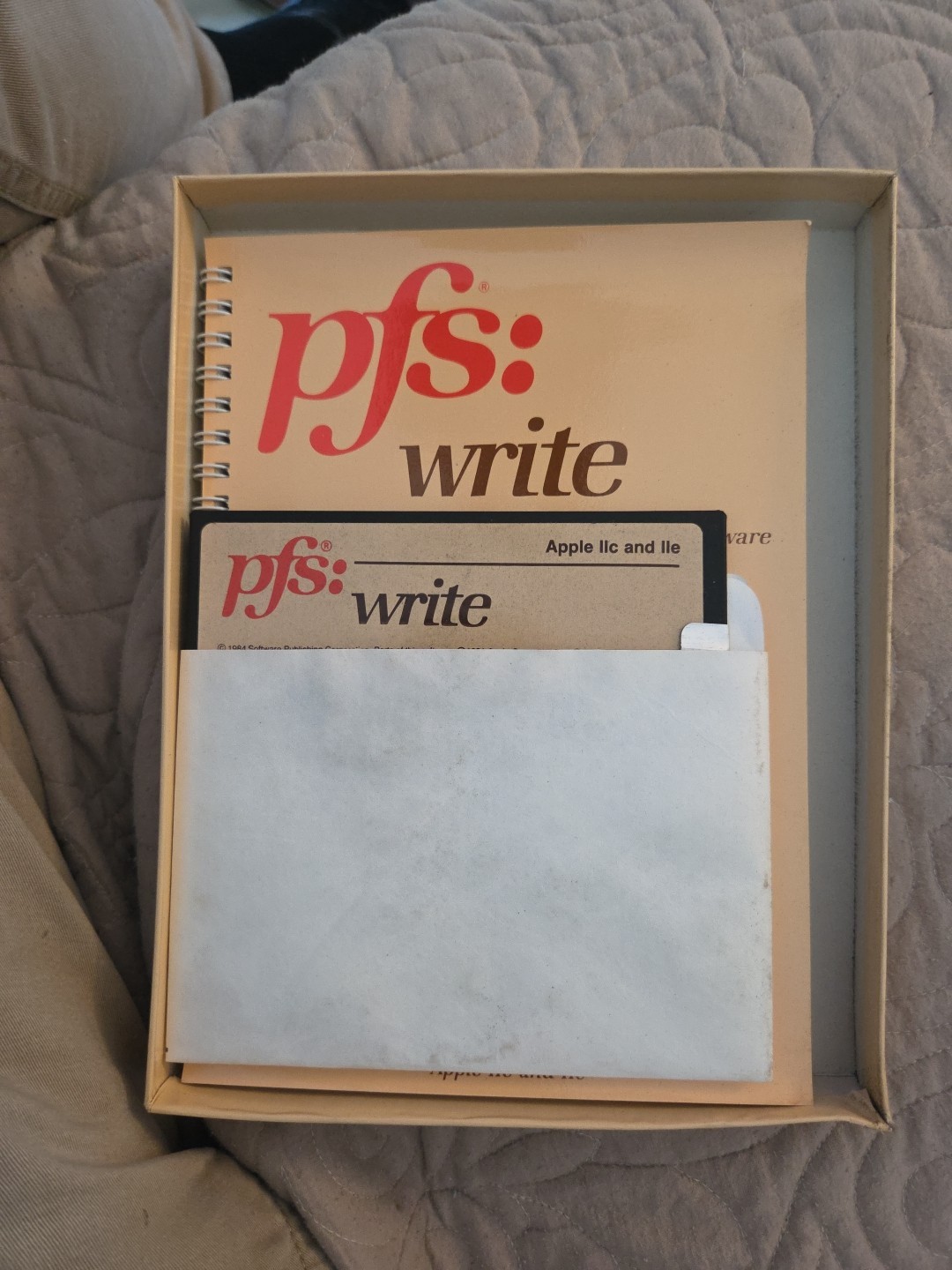 Apple IIC IIE PFS WRITE