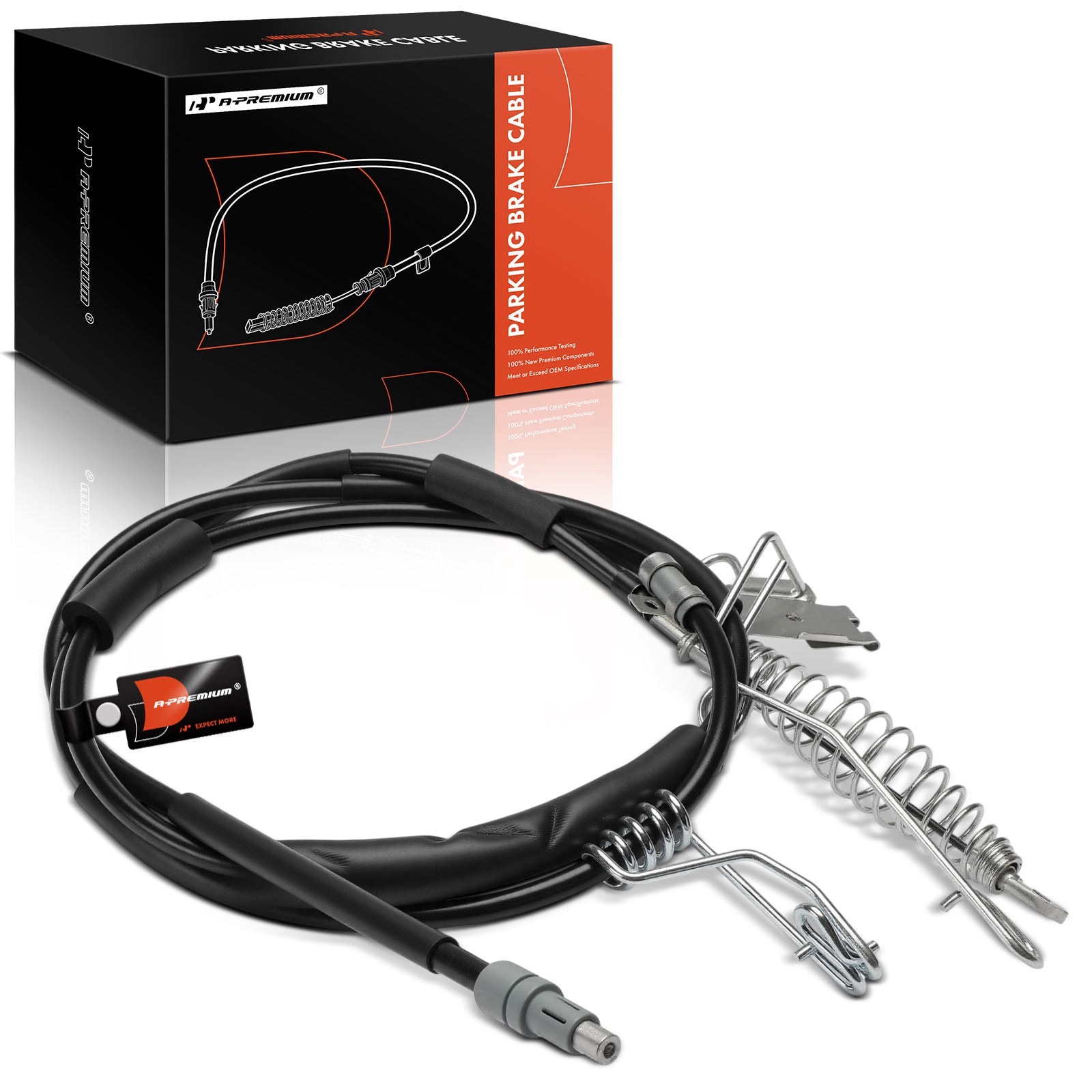 A-Premium New Parking Brake Cable Rear Passenger for Ford F-250 F-350 Super Duty