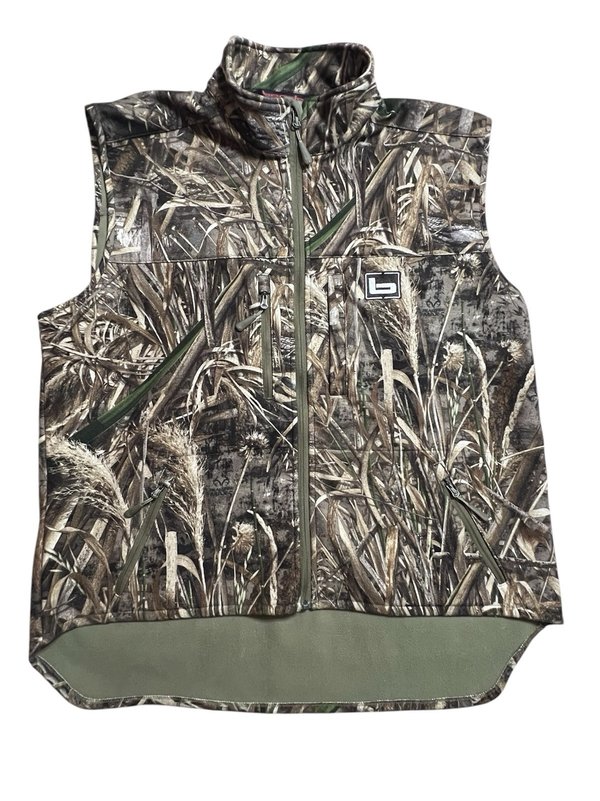 Banded Atchafalaya XL Vest Realtree Max 5 Camo Insulated Windproof Warm Fleece