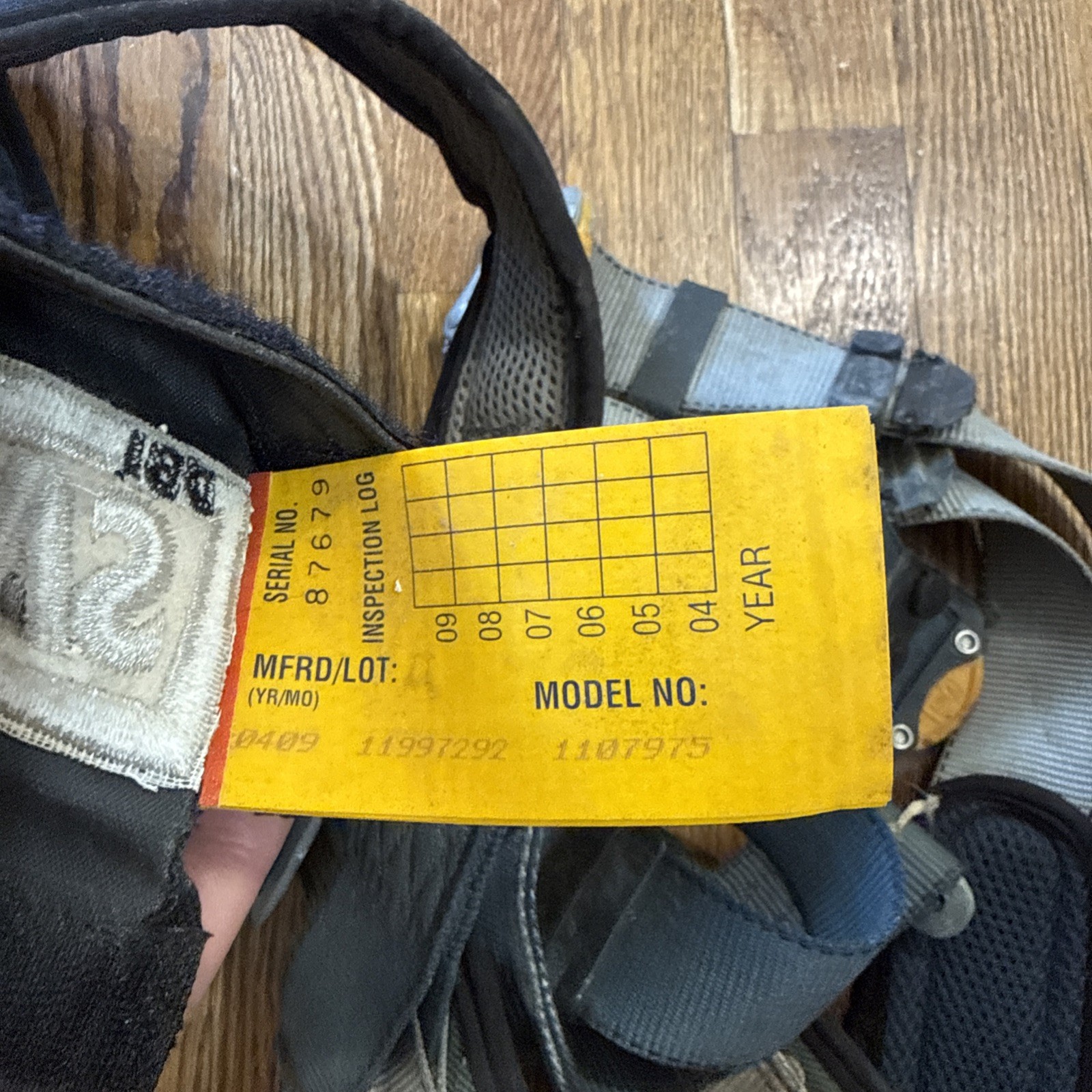 DBI-SALA 1107975 ExoFit Construction Safety Harness Small