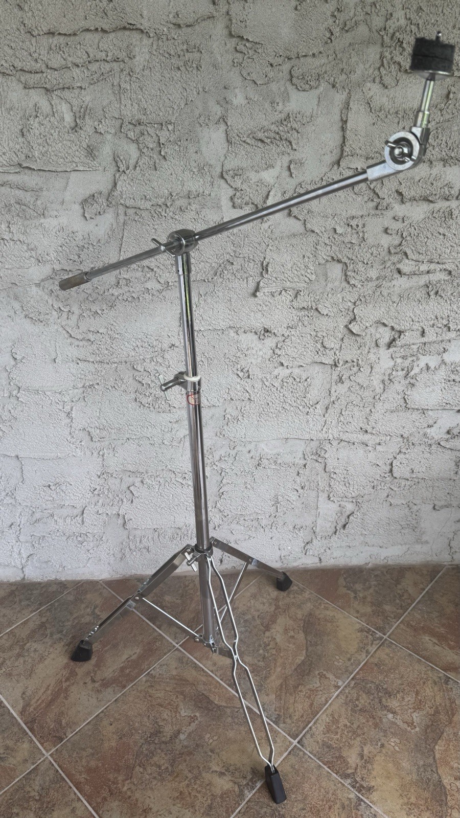 Vintage 1980s Space Percussion Boom Cymbal Stand (B01-0626)