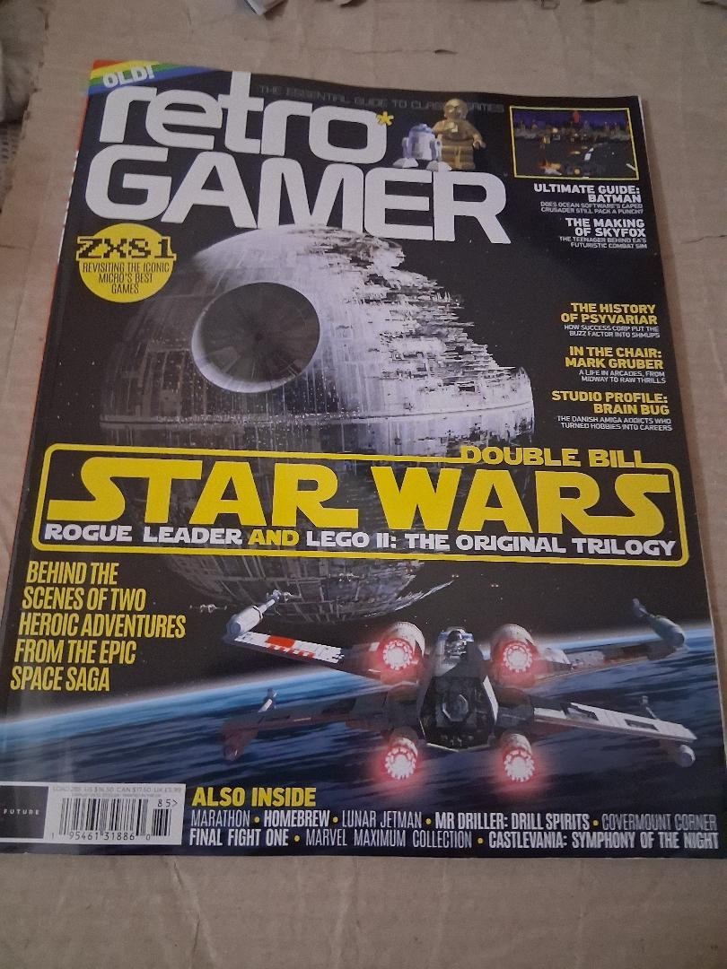 STAR WARS ROGUE LEADER & LEGO II RETRO GAMER MAGAZINE ISSUE #285 UK 2026