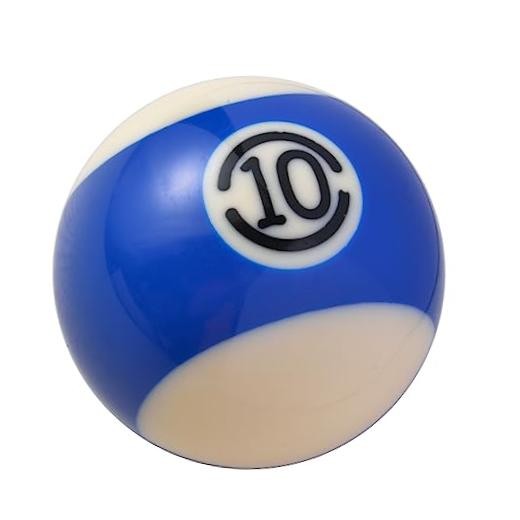 Pool Ball Gear Knob Blue 10 Gear Stick Shifter Round Billiard Ball Gear