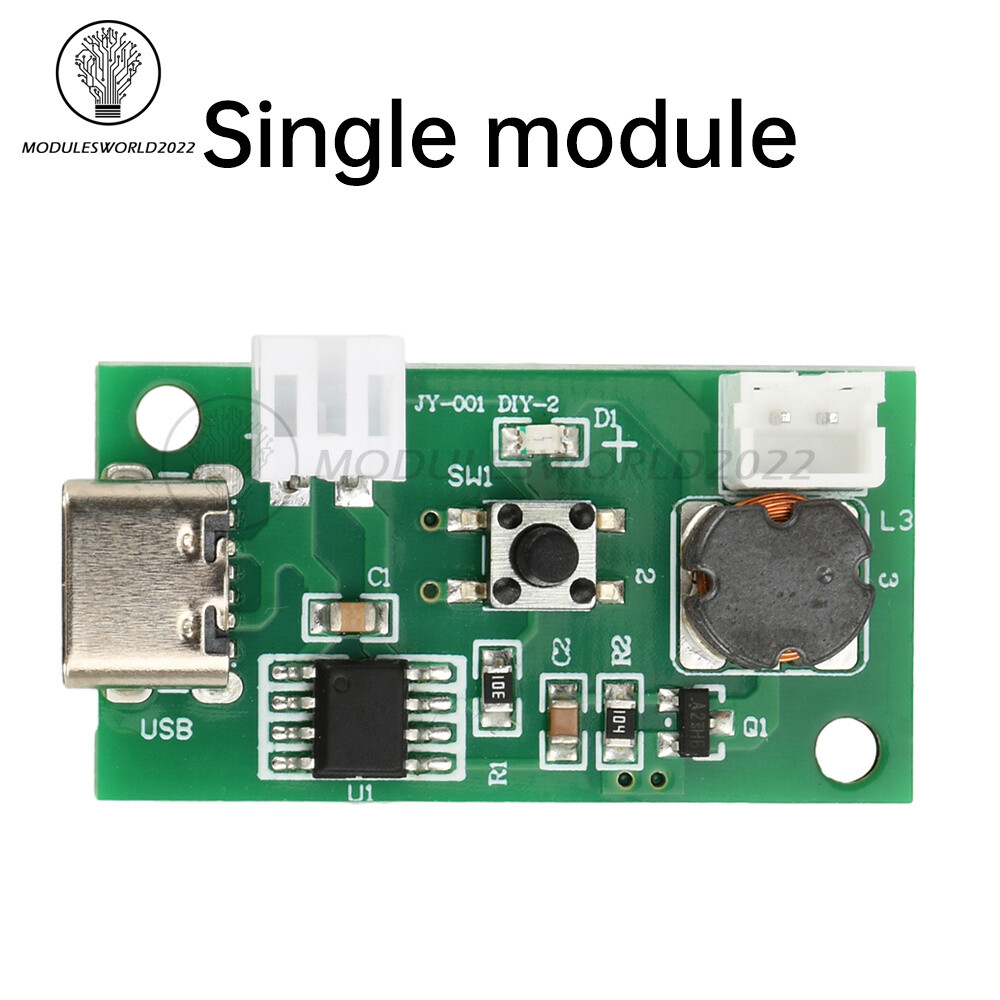 Type-C DC5V DIY Ultrasonic Mist Maker Atomizing Module Humidifier Circuit Board