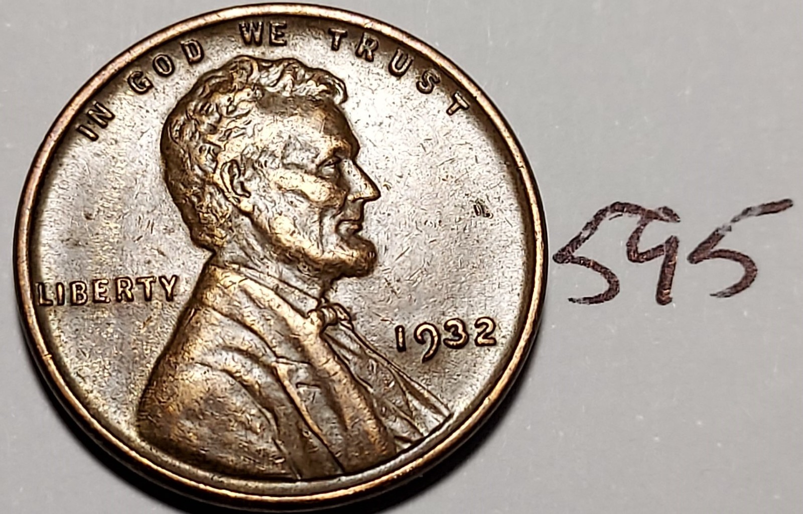 1932 Lincoln Wheat Cent EXTREMELY FINE #595