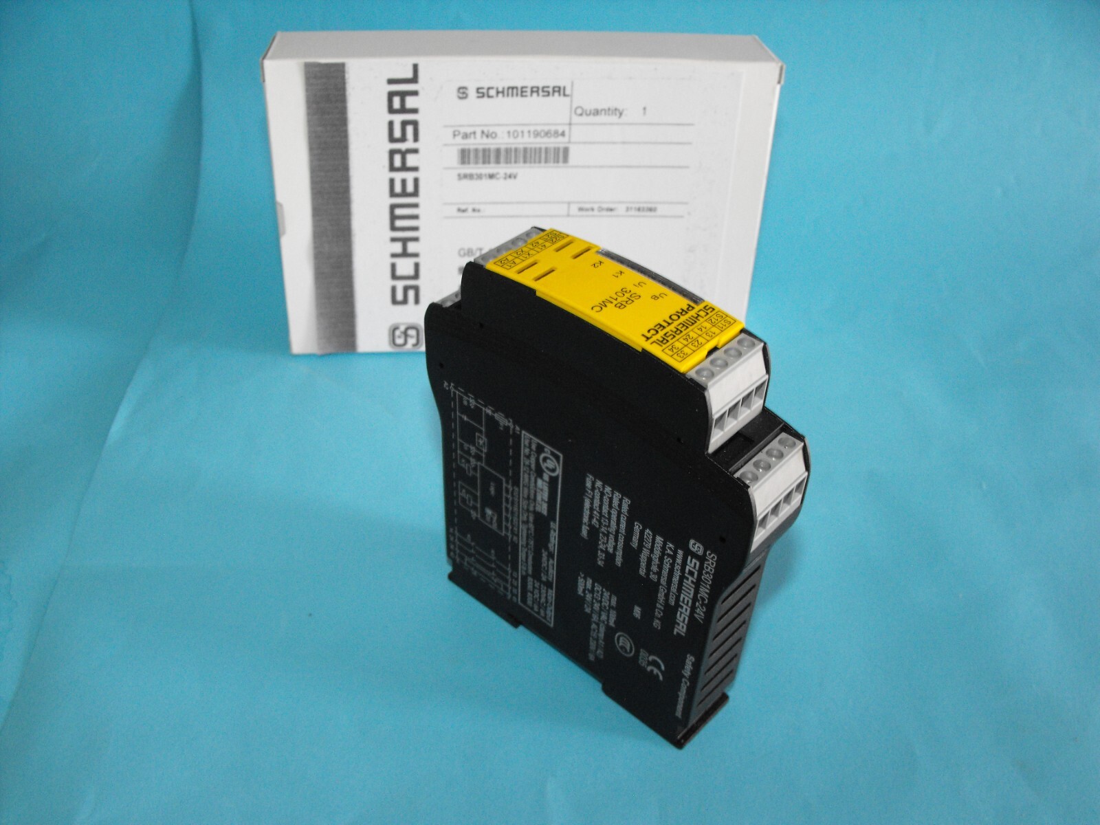 SCHMERSAL SRB301MC-24V.safety relay.SRB 301MC.USED