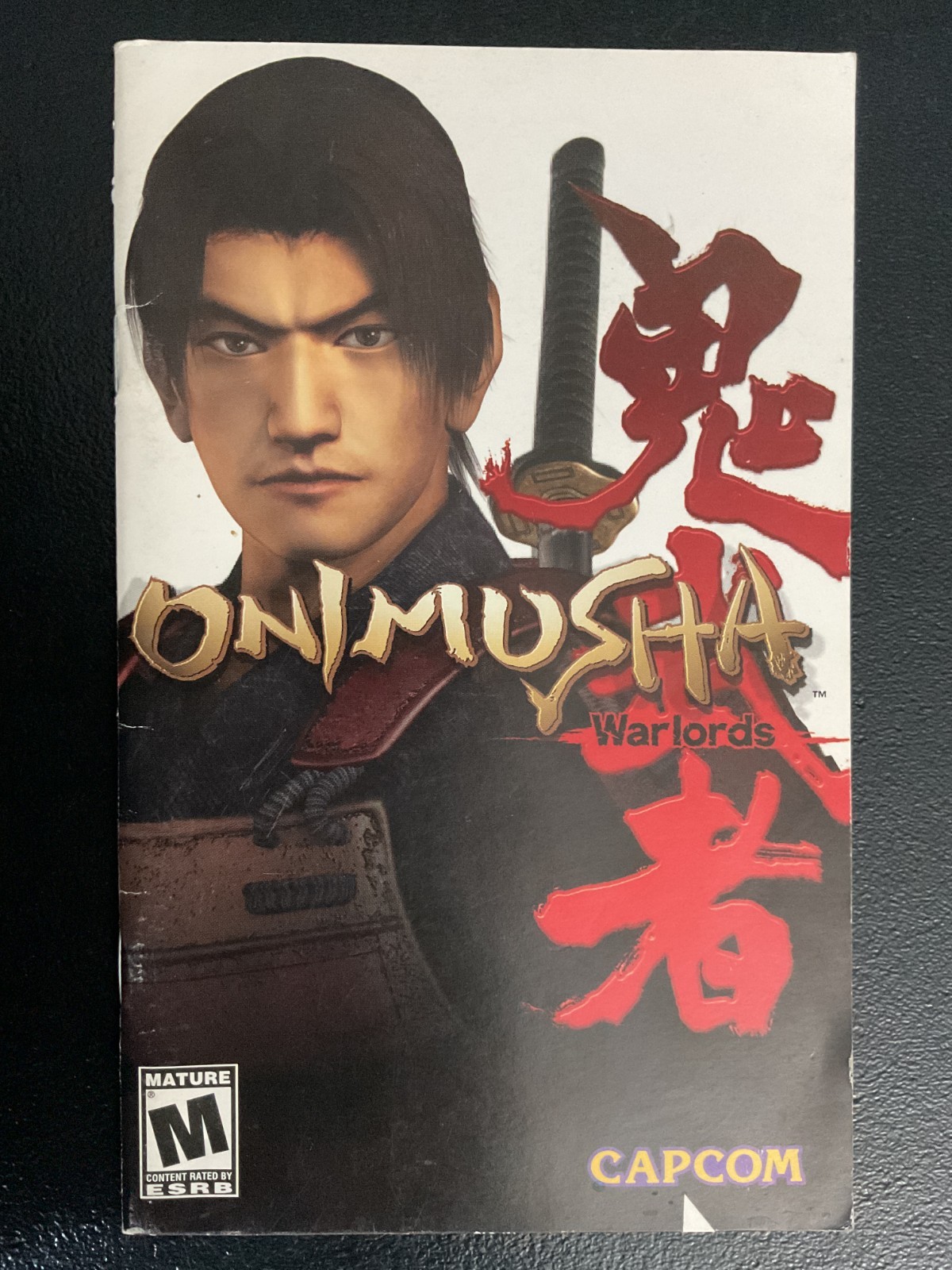 Onimusha: Warlords PS2 PlayStation 2 Instruction Manual Only