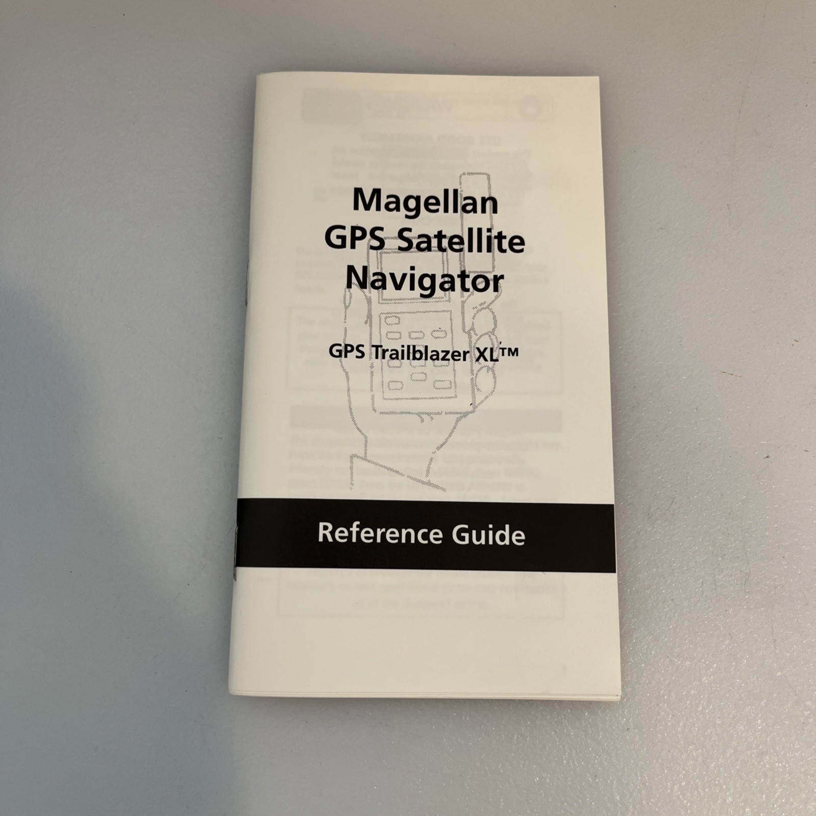 Magellan GPS Satellite Navigator Trailblazer XL Reference Guide Booklet 26 Pages