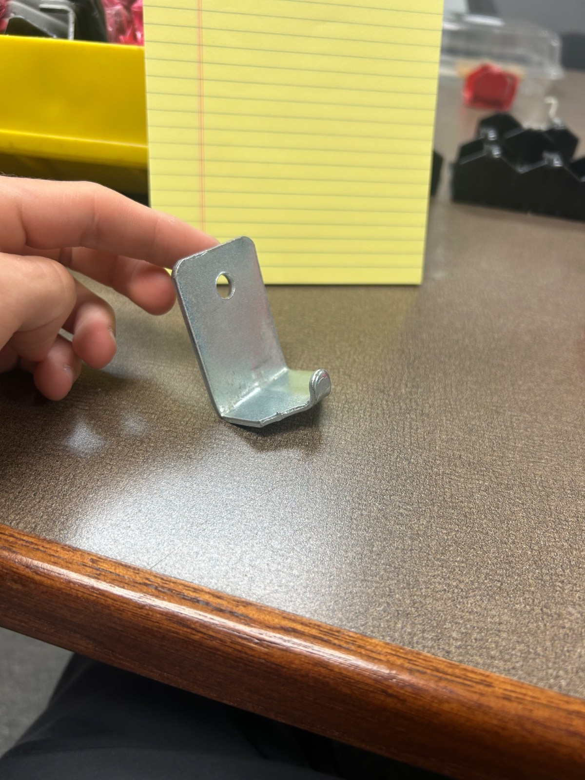 10lb Silver standard fire extinguisher bracket