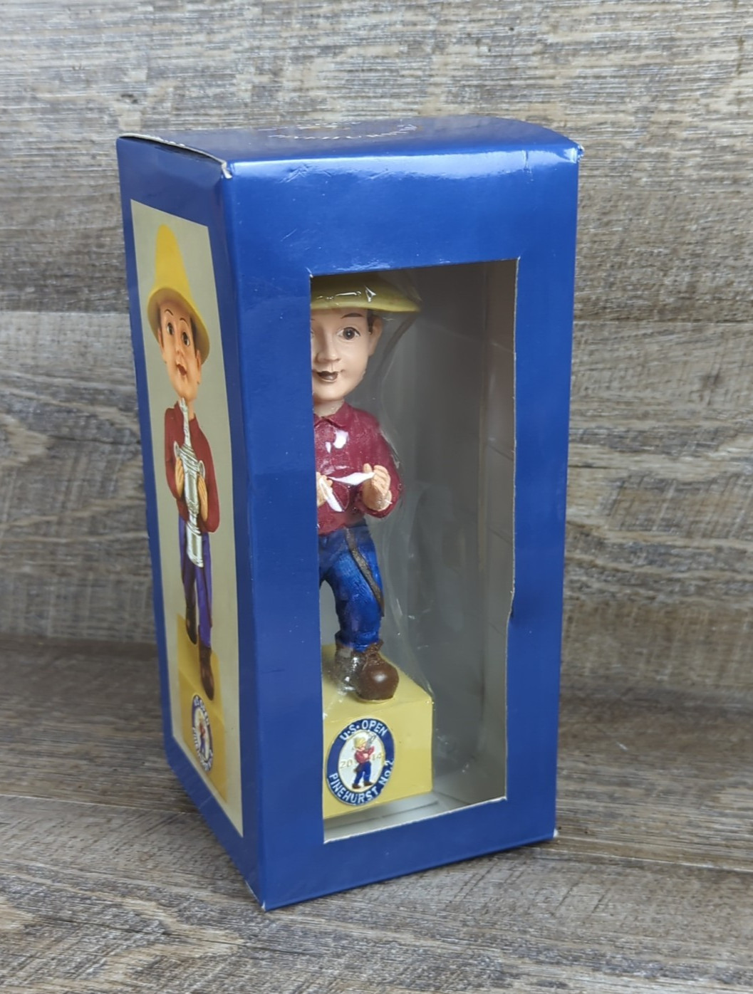 2014 US Open Pinehurst Putter Boy Bobblehead - Incomplete - Missing Trophy Piece