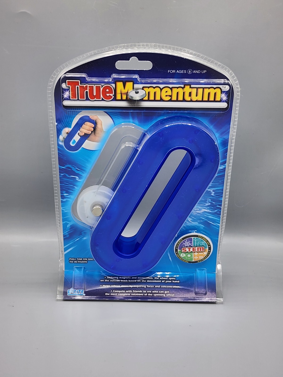 STEM True Momentum Magnetic Toy by Excite - Blue - NEW & SEALED