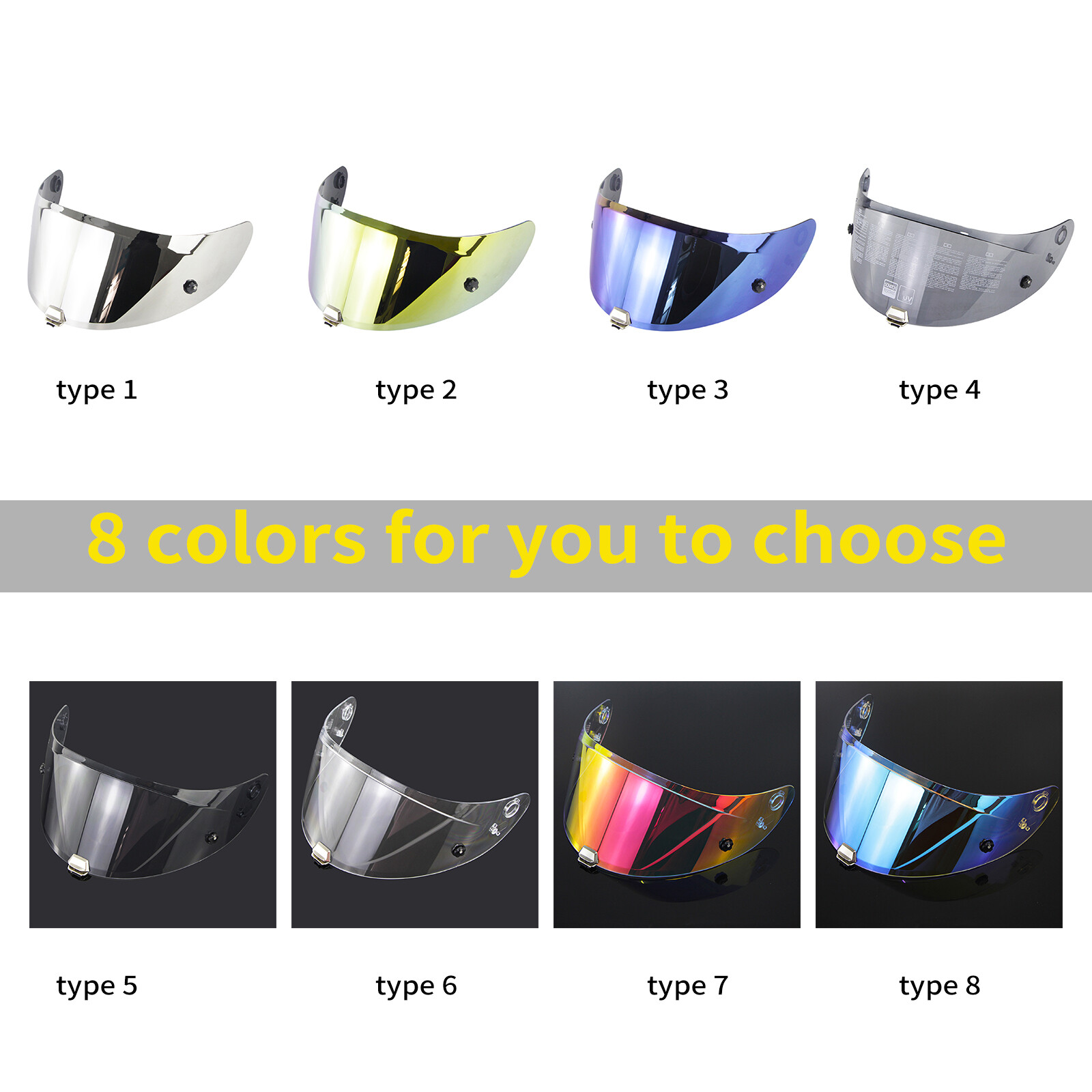 Motorcycle Visor Motorcycle Accessories E4M6