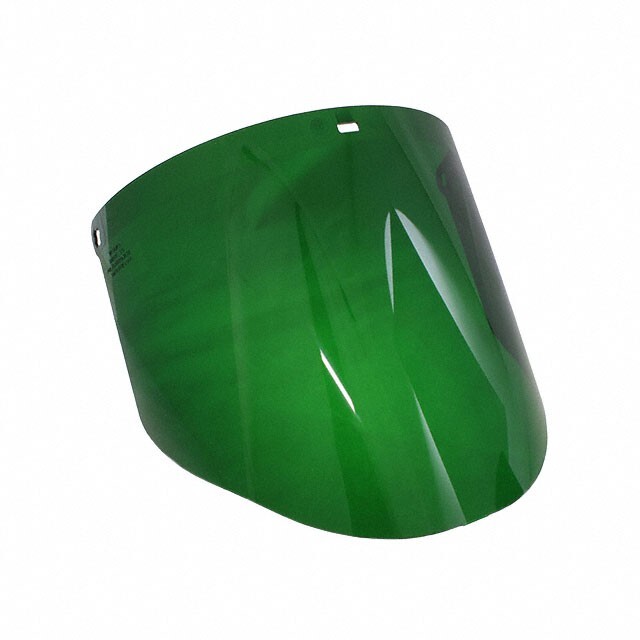 3M 82705-10000 Polycarbonate Faceshield Window WP96IR3 IR Shade 3.0 Molded Green