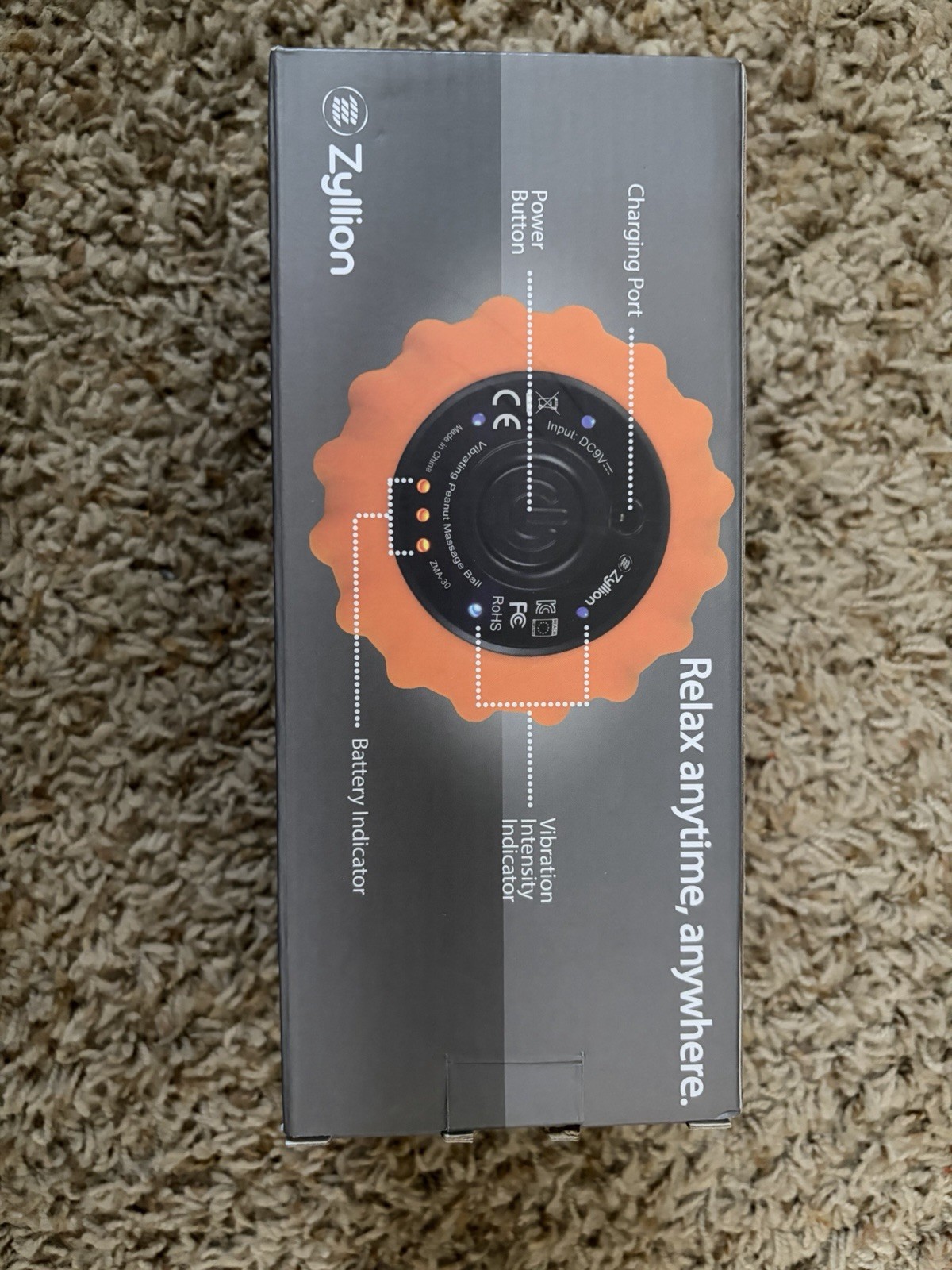 Zillion Vibrating Peanut Massage Ball