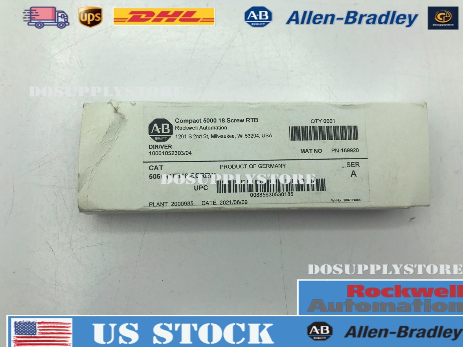NEW ~ Allen-Bradley5069-RTB18-SCREW /A Compact 5000 18-Screw RTB SEALED！