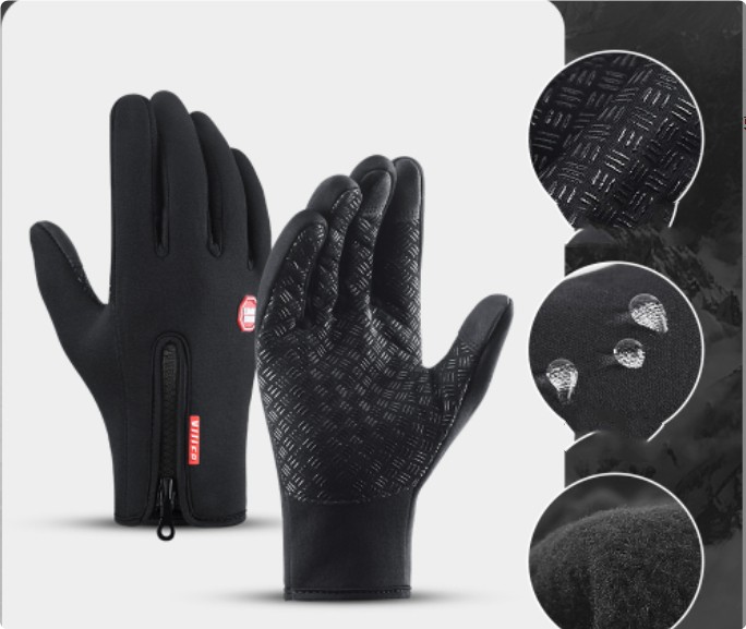 Winter Gloves Touch Screen Riding Motorcycle Sliding Waterproof Sports Gloves Wi