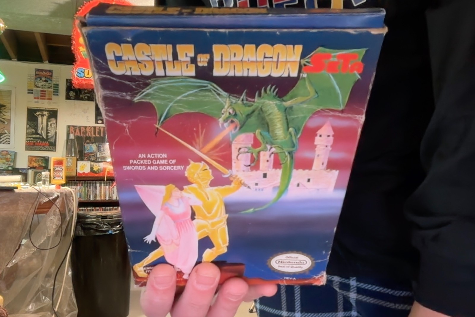 Castle Of Dragon (BOX ONLY!) For The Nintendo Entertainment System