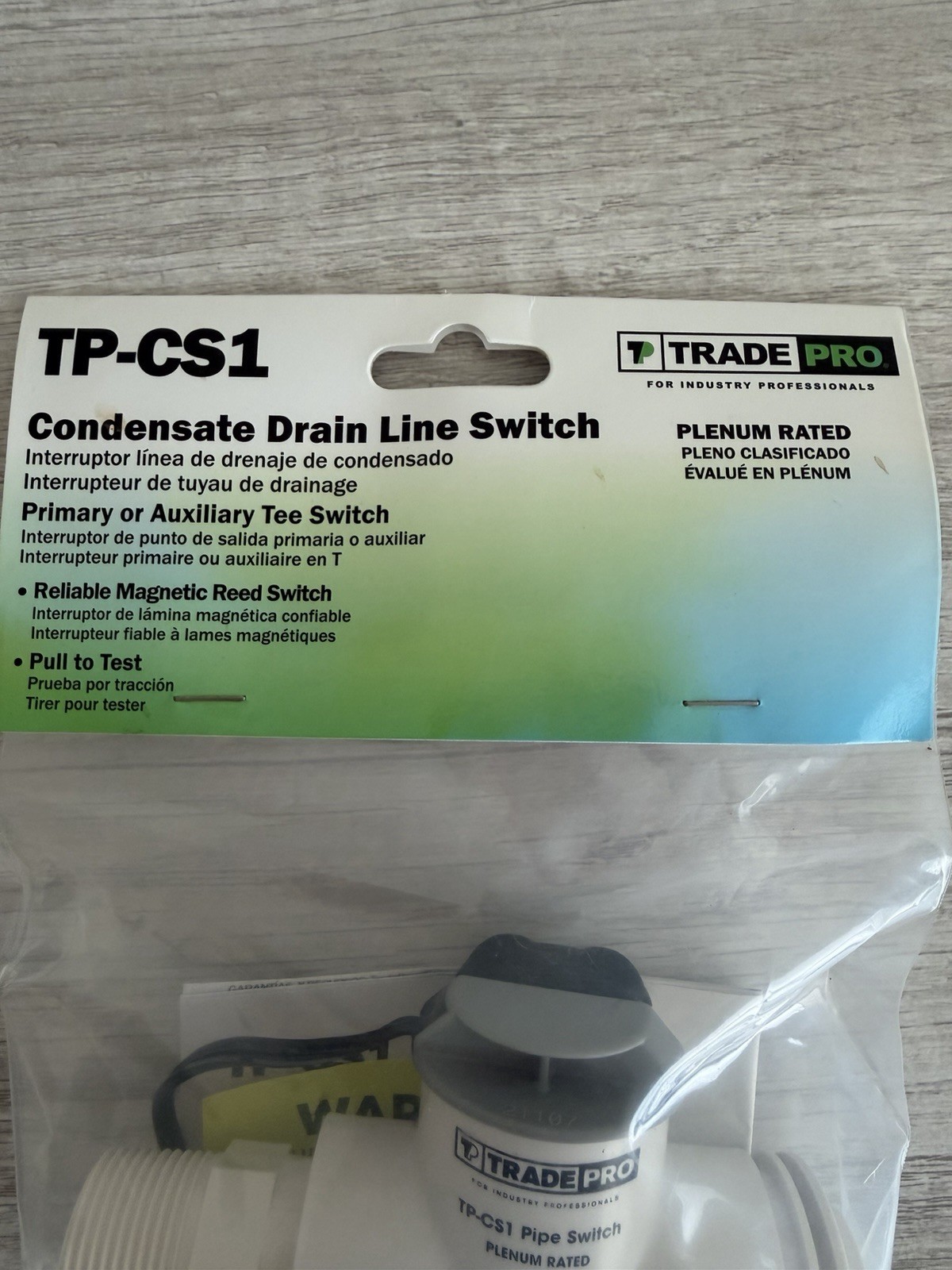 Trade Pro TP-CS1 Condensate Drain Line Switch Tee