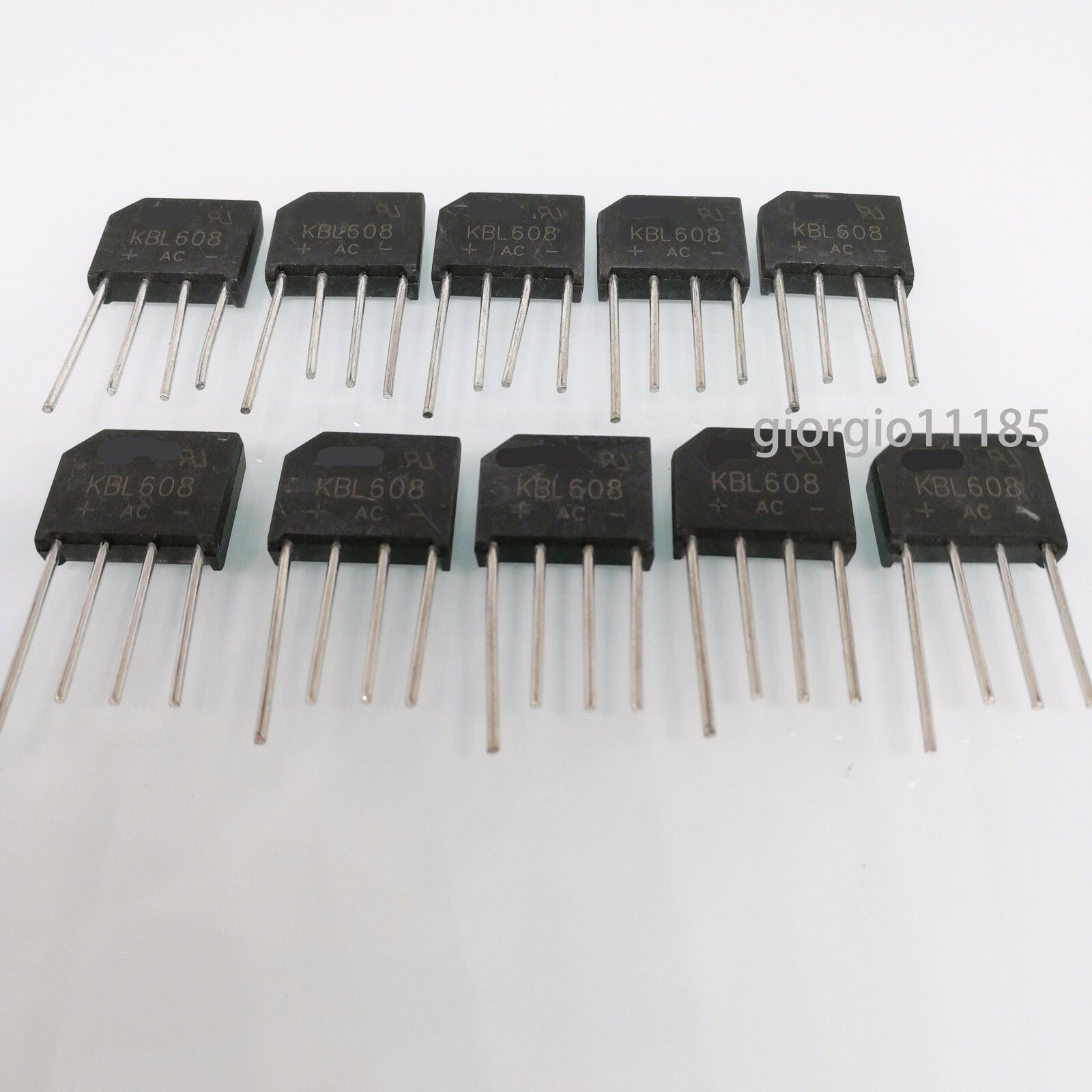 10pcs KBL608 KBL-608 6A 800V  Bridge Rectifier
