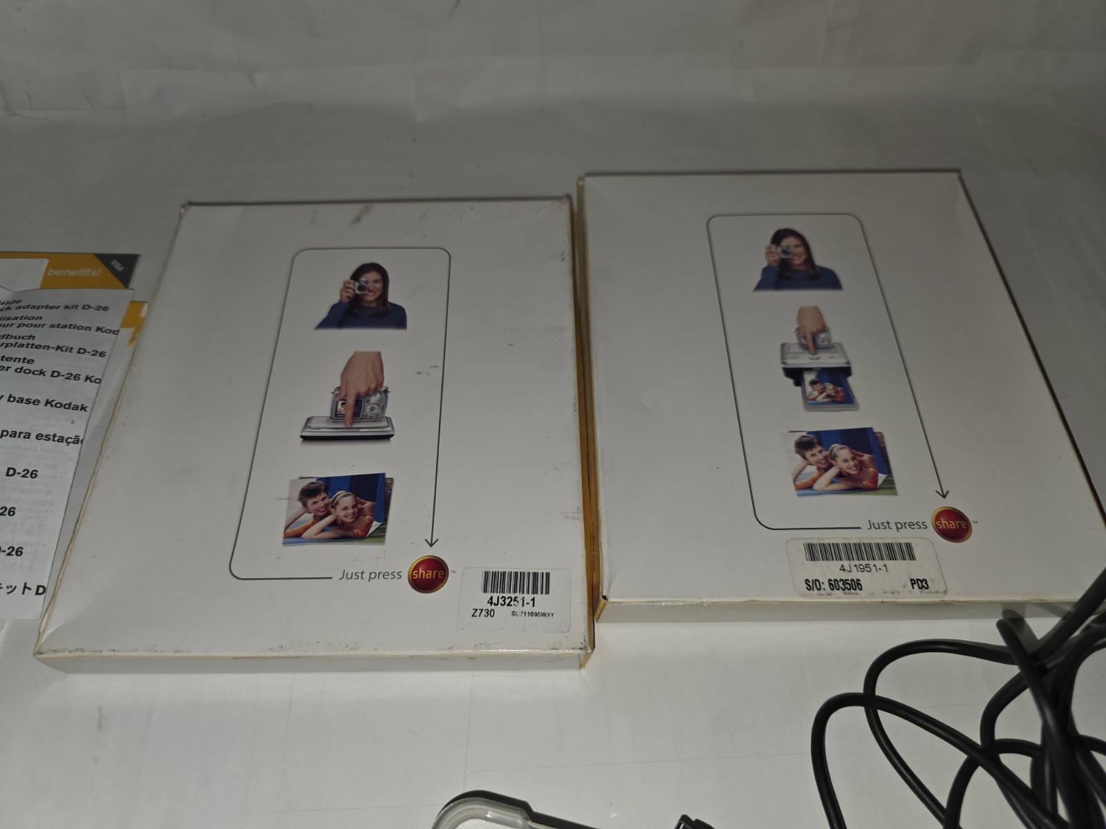 Kodak EasyShare Printer Dock Series 3 Photo Printer Bundle Untested w/Camera Bag