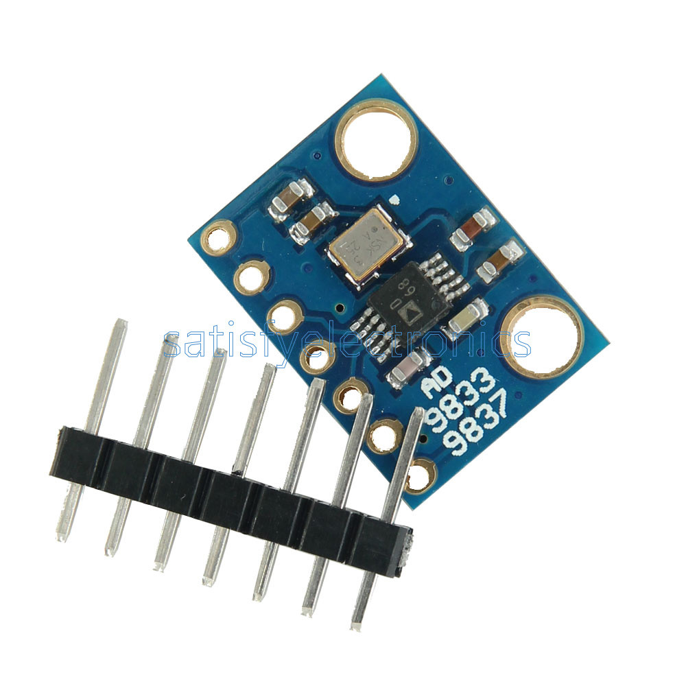 AD9833 DDS Signal Generator Module Programmable Microprocessors Sine Square Wave
