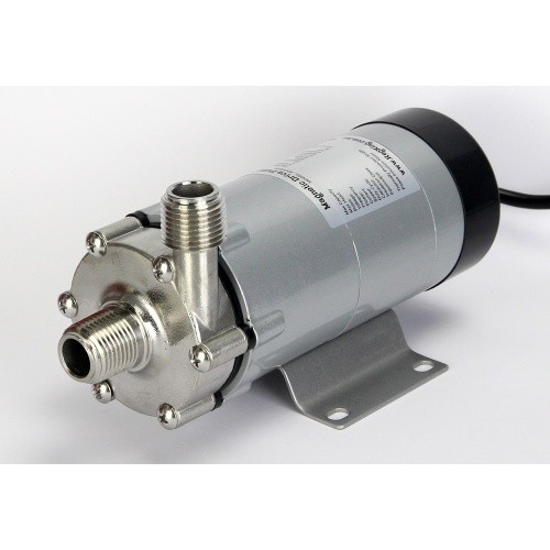 Kegland MKII High Temp Magnetic Brewing Beer Pump 1/2" mpt Stainless Steel Head