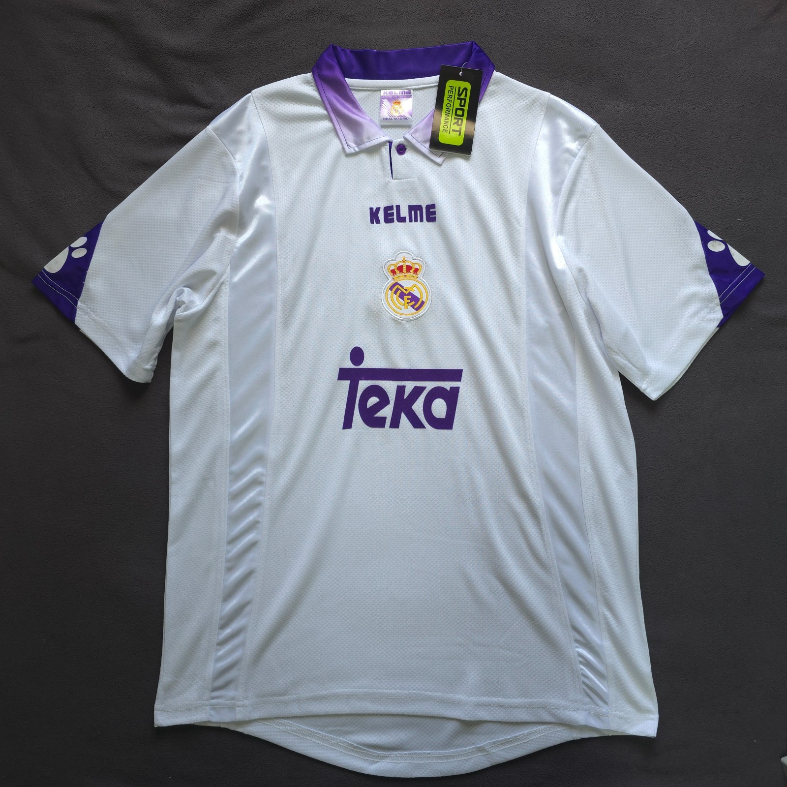Real Madrid Kelme 1997/98 Home Jersey