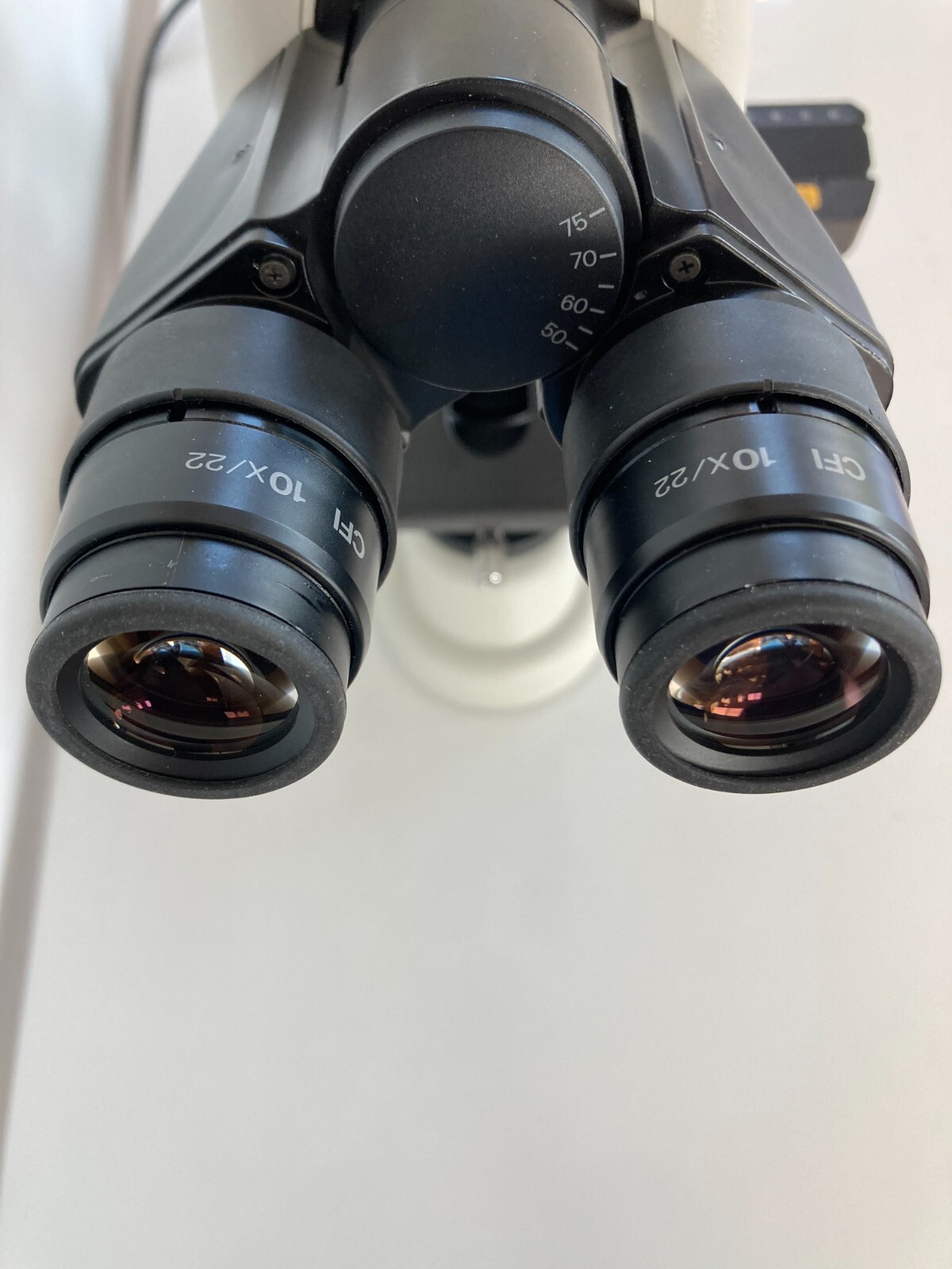 Nikon Eclipse 50i Microscope with 4X, 10X, 20X, and 40X Plan Objectives-Serviced