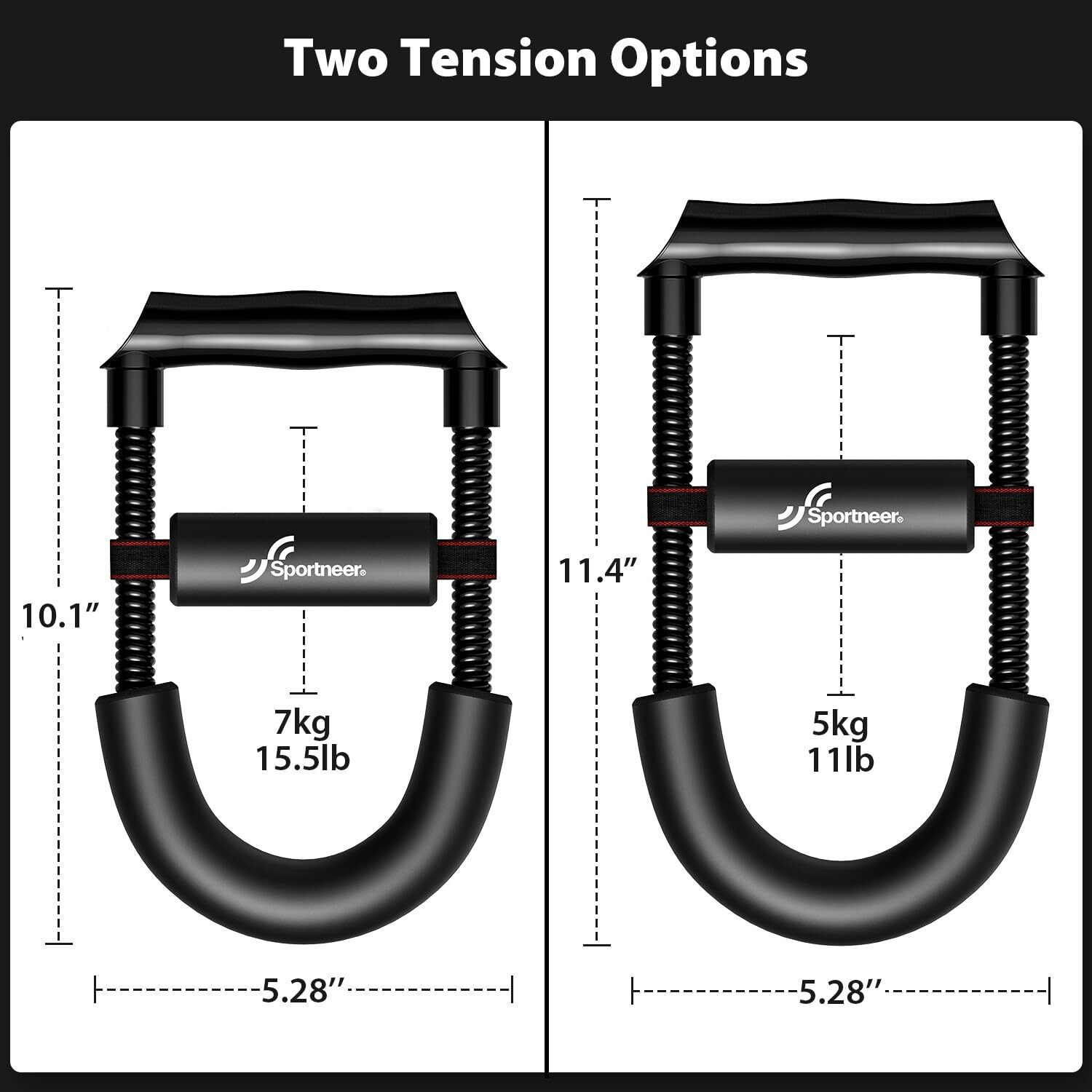 Wrist Strengthener Forearm Exerciser Hand Developer Strength Trainer for Athl...