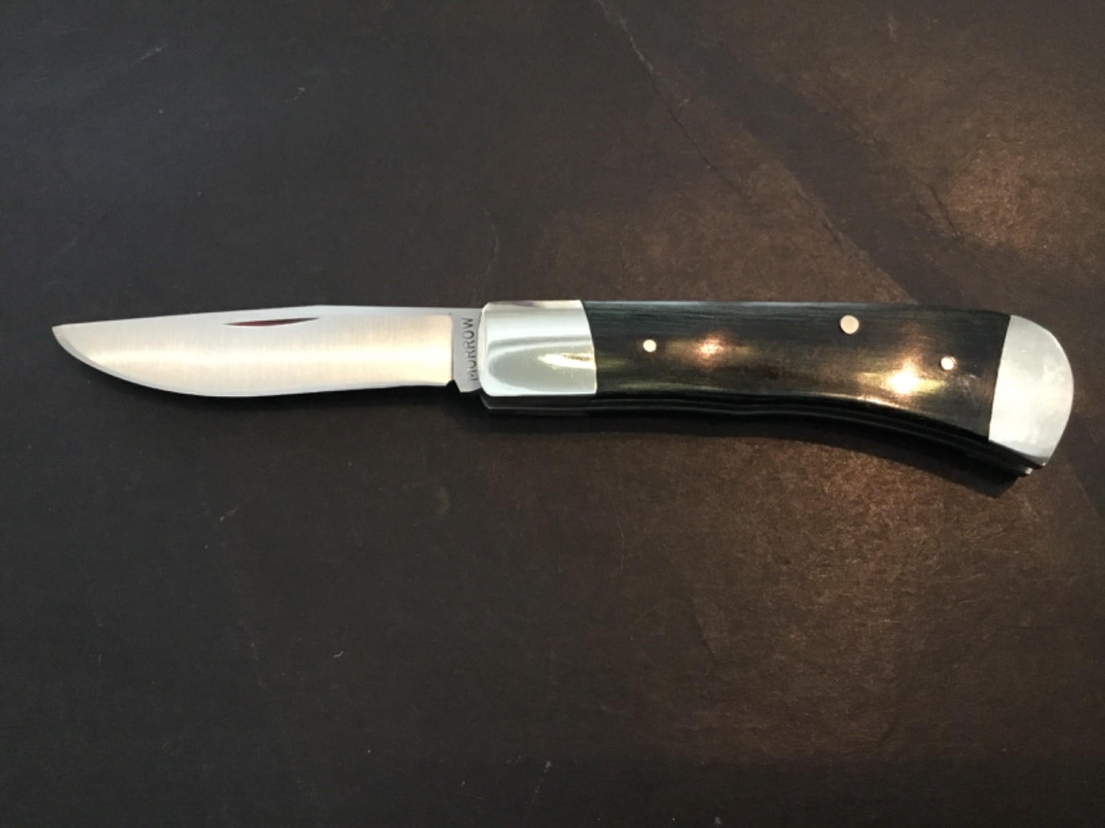 Custom Don Morrow Single Blade Trapper Slipjoint Folder Folding Knife