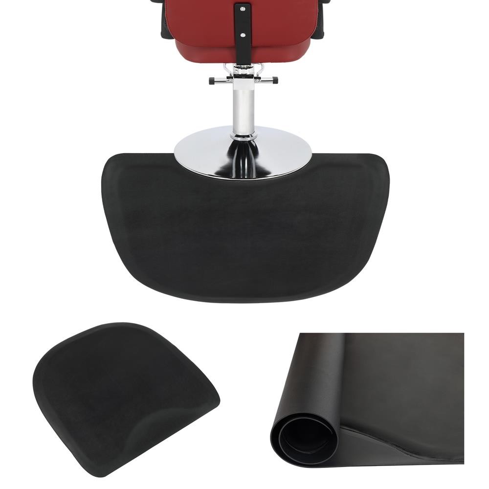 Salon Barber Floor Mat for Hair Stylist Anti Fatigue mat(3.5' x 3.5' x1/2'Thick)