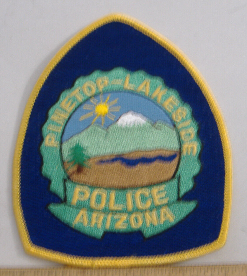 PINETOP-LAKESIDE  POLICE ARIZONA FABRIC PATCH