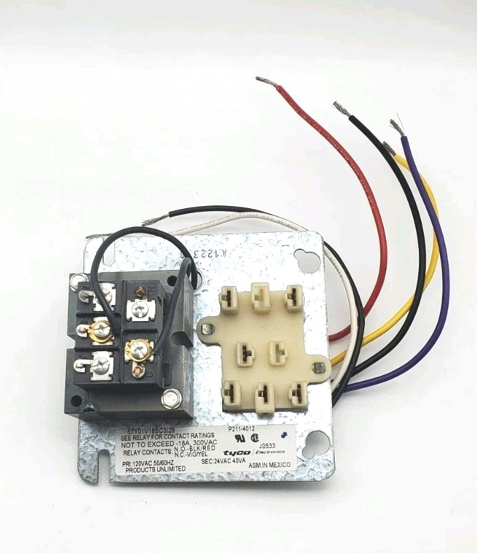 tyco p211-4012 fan control relay