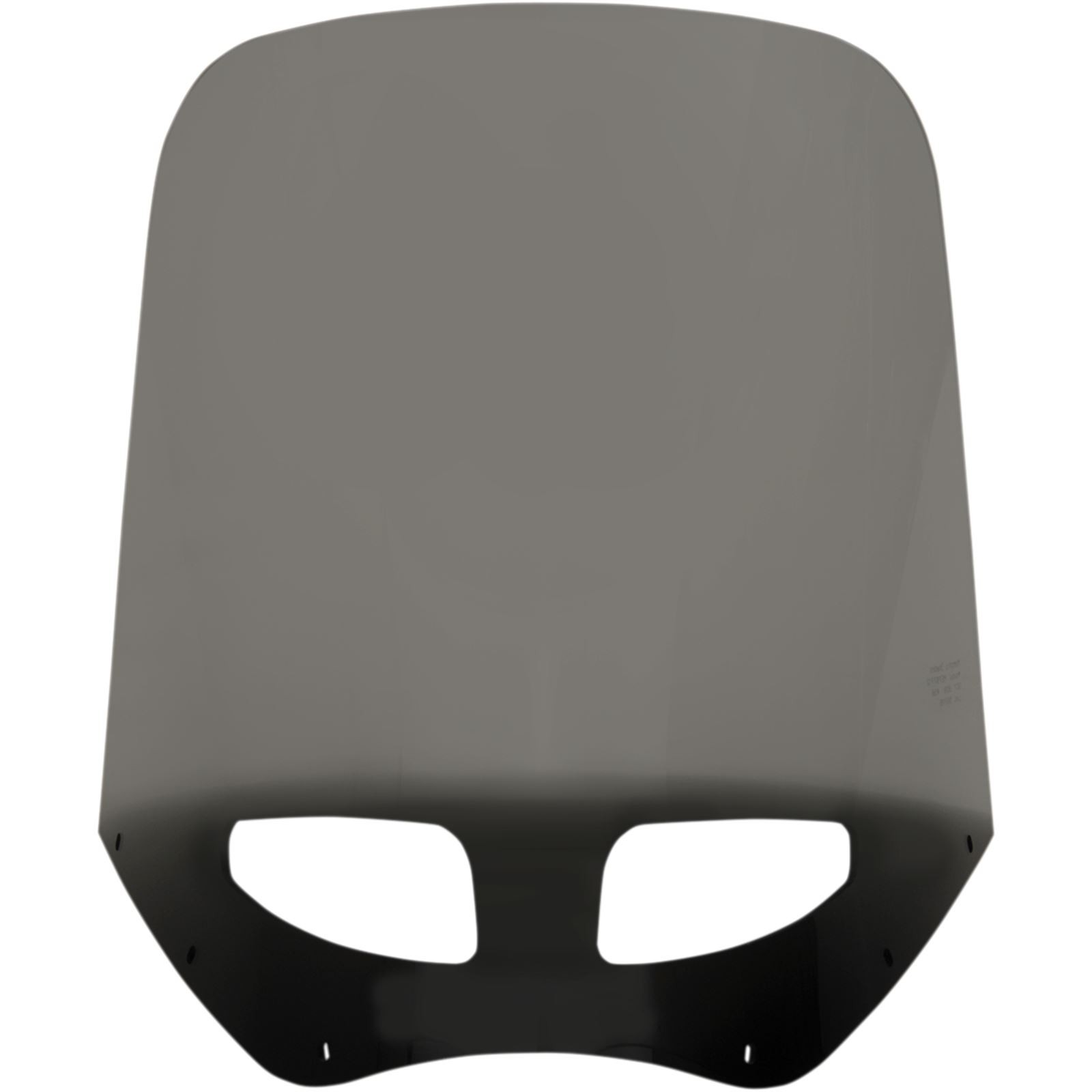 Memphis Shades Roadwarrior Cafe Shield - Vented - Black Smoke -17" MEP87712