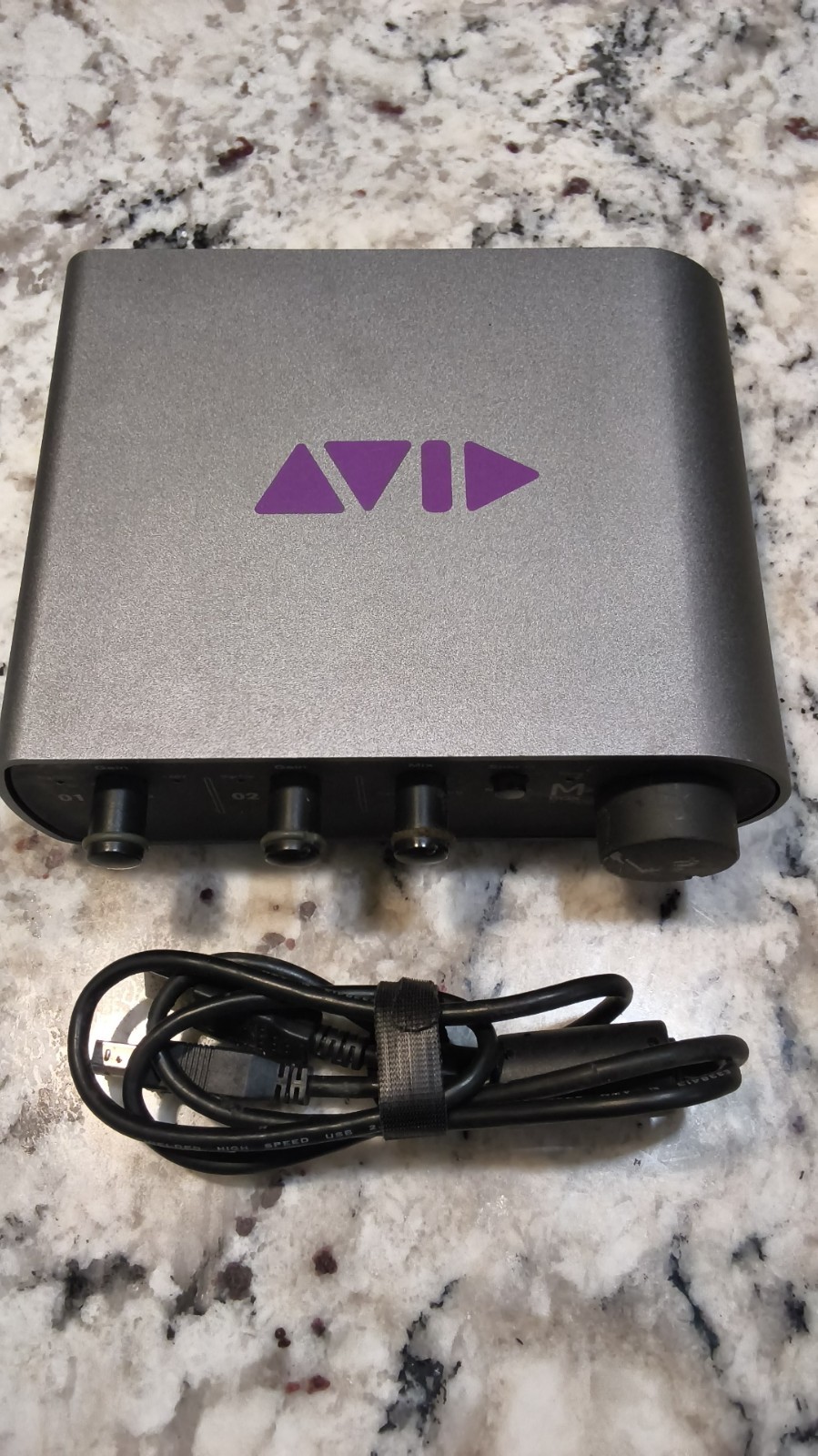 AVID Mbox Mini USB Audio Interface (working) With USB Cable- No Software