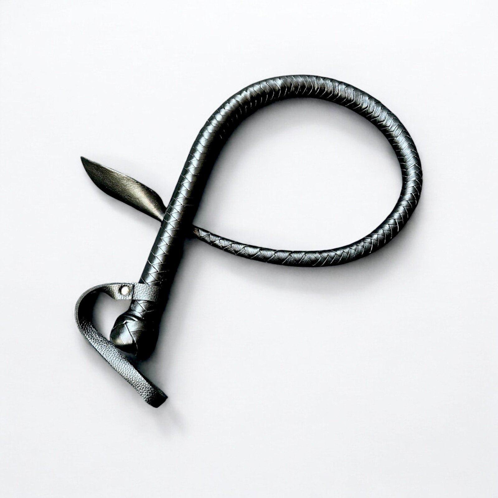 Leather Snake Whip / Special Premium Quality BDSM 12 Plait Whip / Stinger  whip