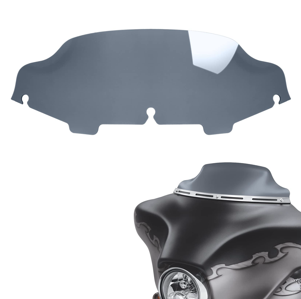 6" Smoke Windshield Windscreen For Harley Davidson Electra Glide Classic FLHTC