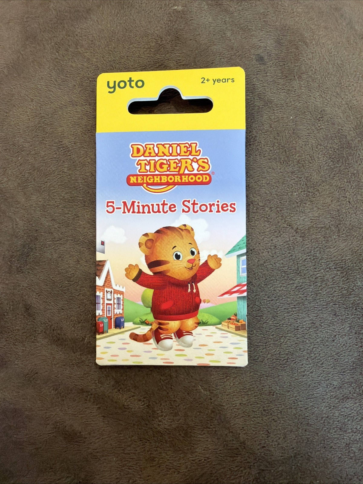 Yoto Audio Card Daniel Tiger's Neighborhood 5-Minute Stories Kids 40 Min Run NEW