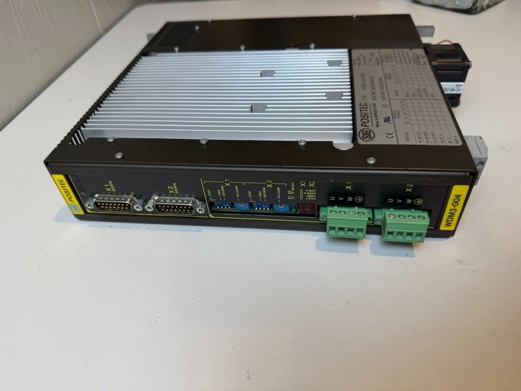 Berger Lahr SIG Positec Servo Drive, Controller WDM3-004.1801 / 64304080113