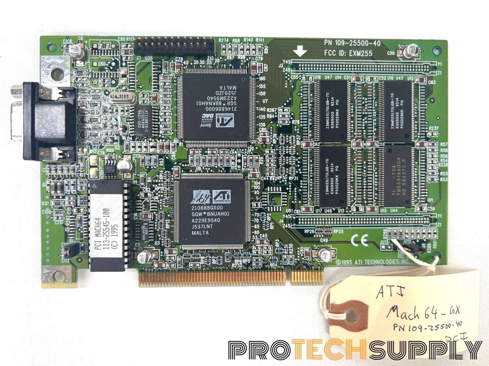 ATI Mach 64-GX Video Card GPU 109-2550-40 with WARRANTY