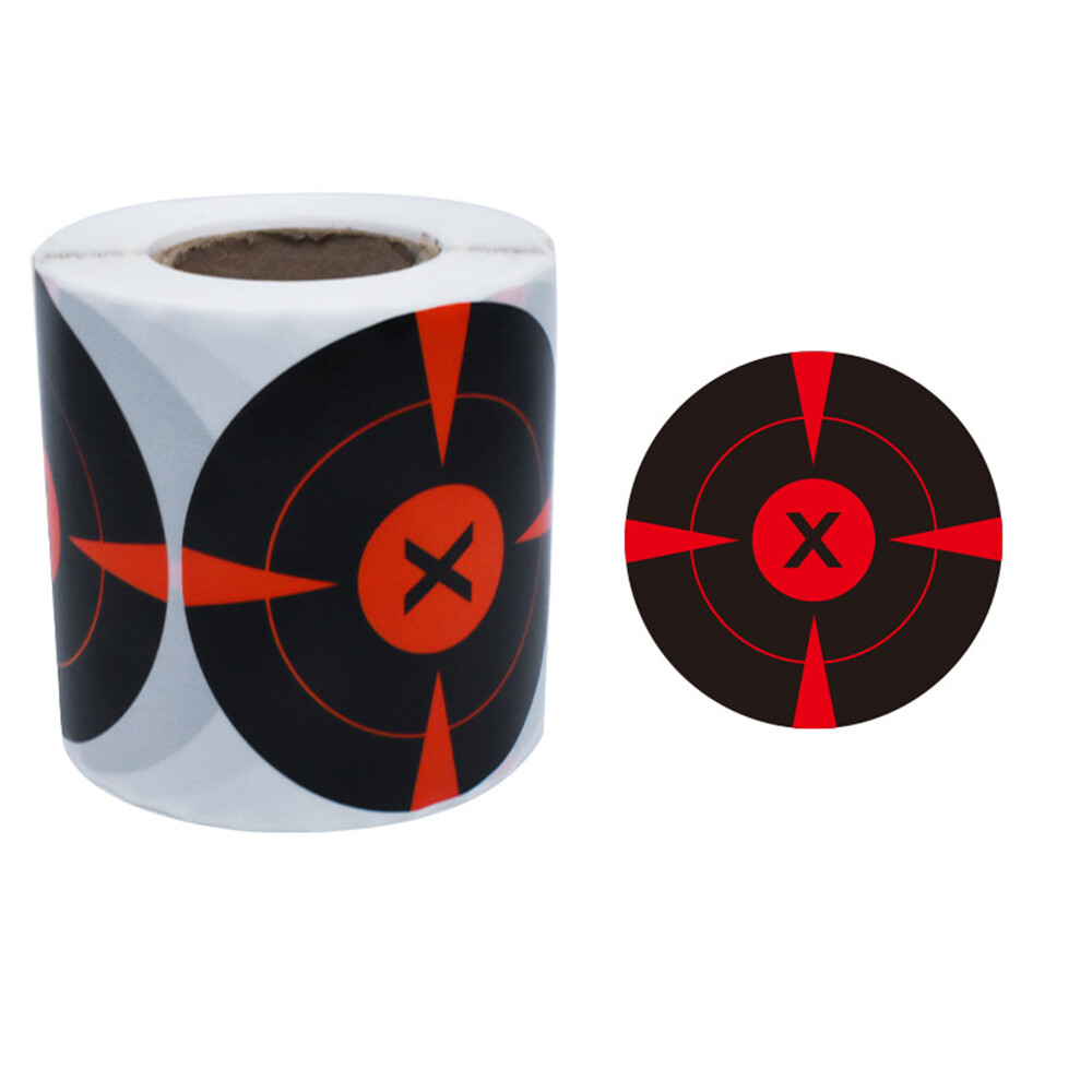 250Pcs / Roll 3" Shooting Self Adhesive Target Splatter Reactive Target Stickers