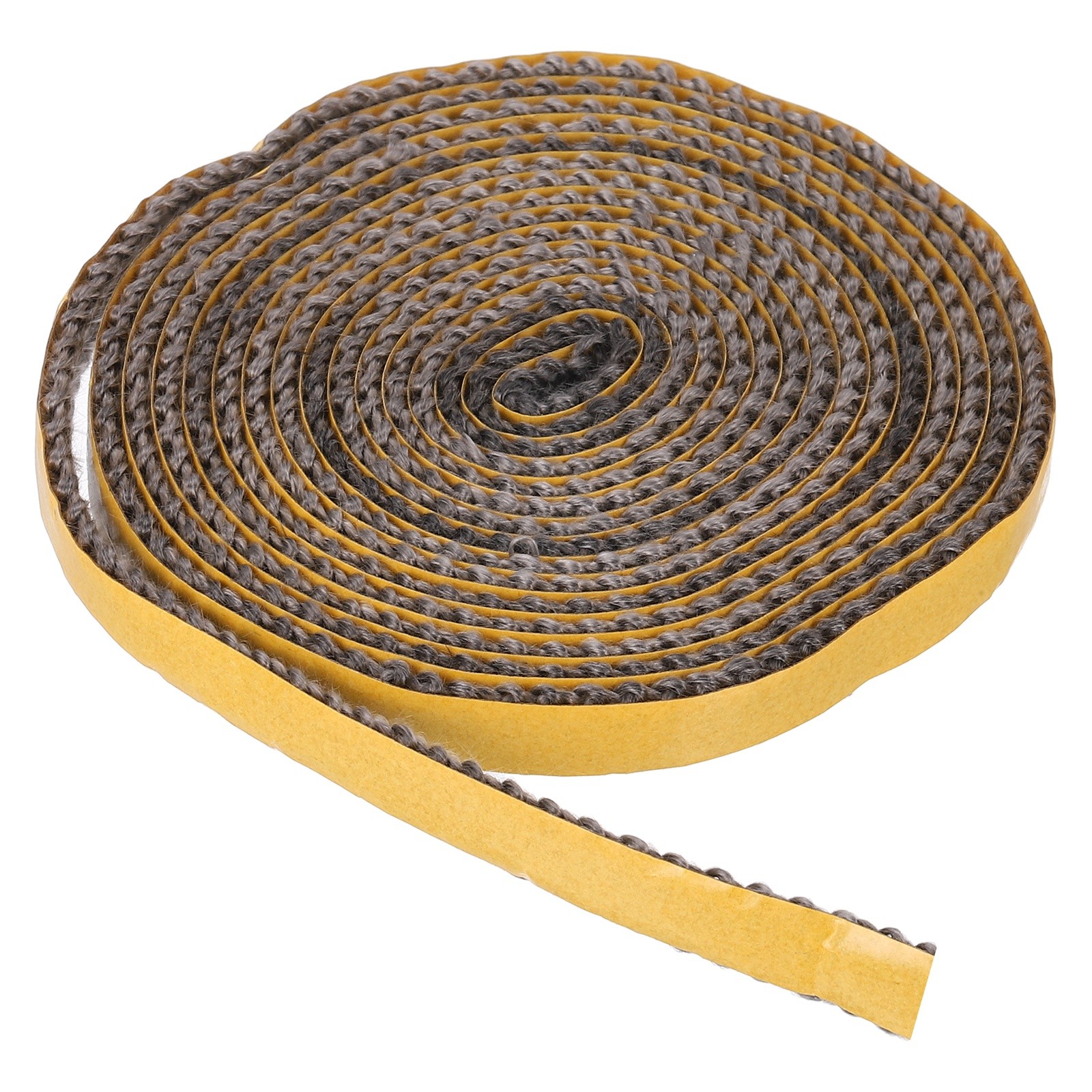 3/8"x 1/8"x 98" Wood Stove Gasket Flat Graphite Fiberglass Seal Rope Black