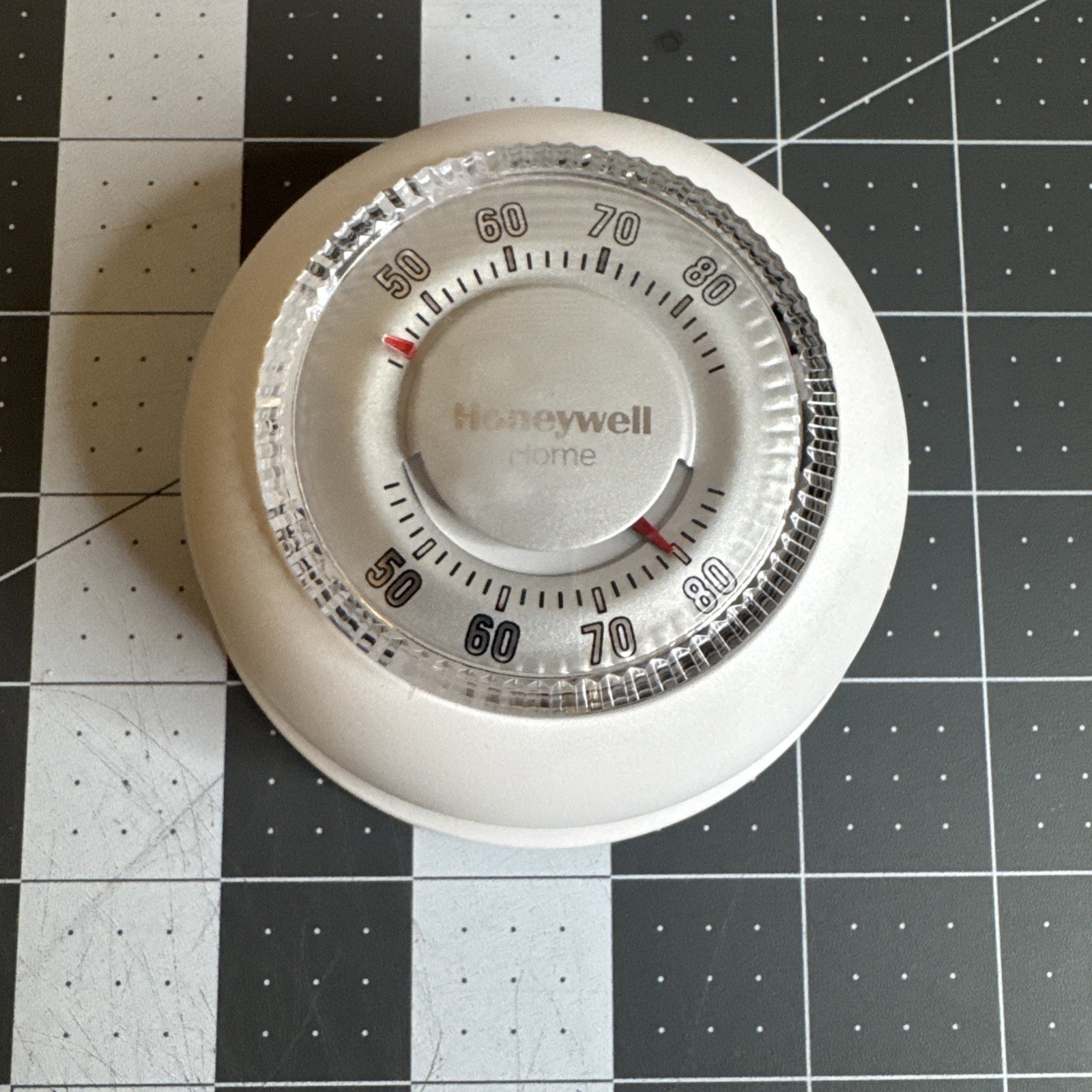 HONEYWELL HOME CT87K ROUND NON-PROGRAMMABLE THERMOSTAT - 1H SINGLE STAGE HEATING