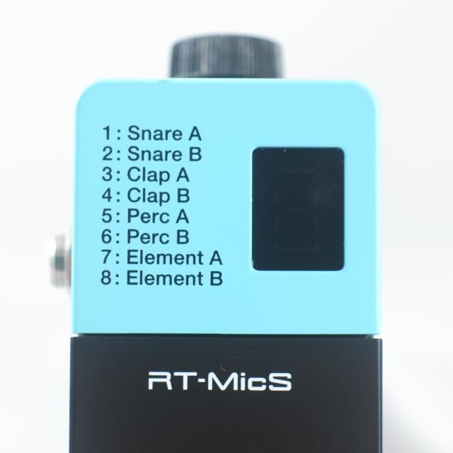 Open Box Roland RT-MicS Hybrid Drum Trigger Module Mic