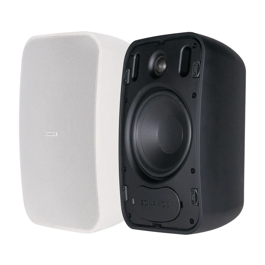 45% Off Sonance Indoor-outdoor speakers PS-S63T MKII White, Pair of Speakers