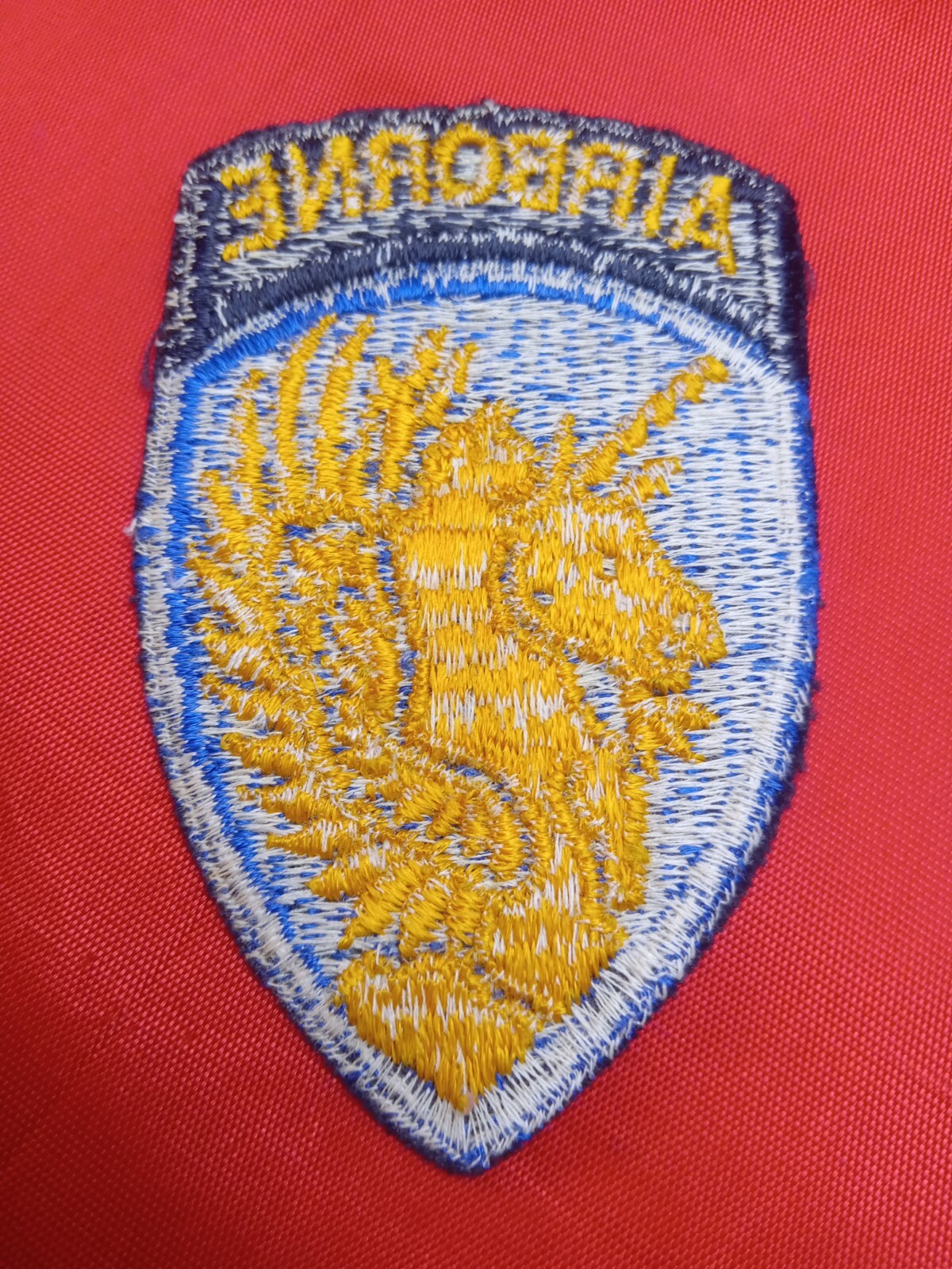 US Army Authentic WW2 13th Airborne Division Patch W/Attached Tab