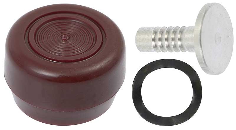1968-73 Ford; Window Crank Handle Knob; Maroon