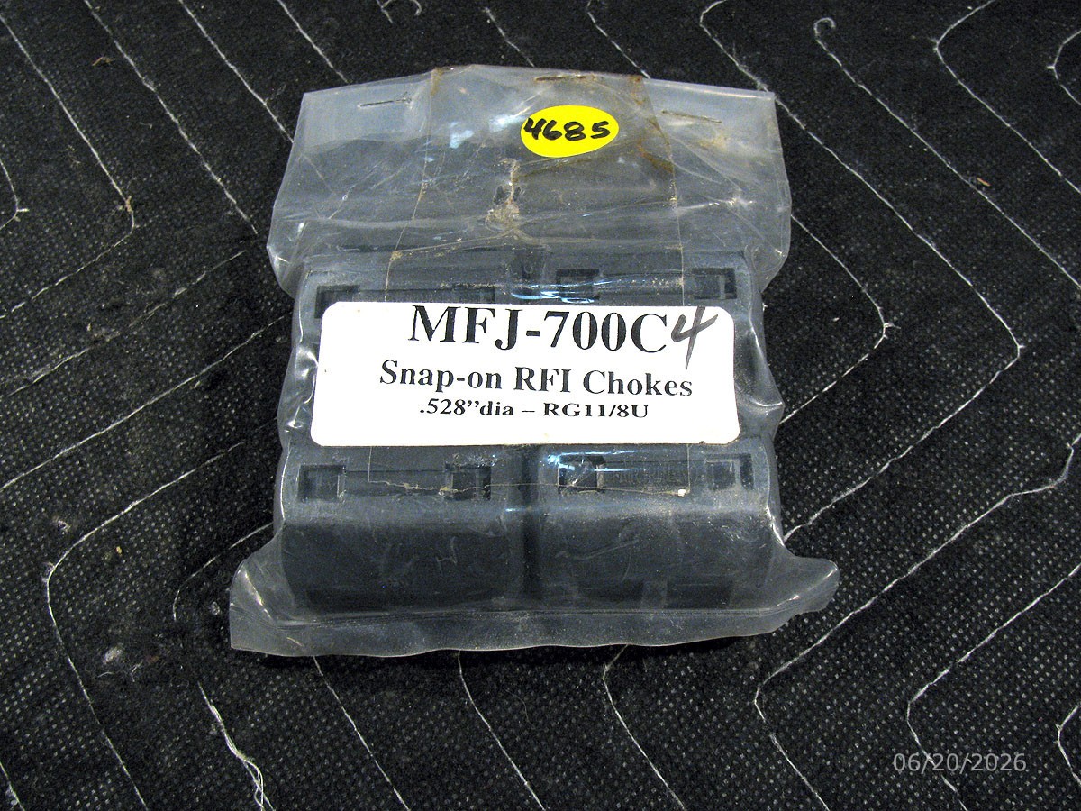 MFJ-700C4 Snap-On RFI Chokes