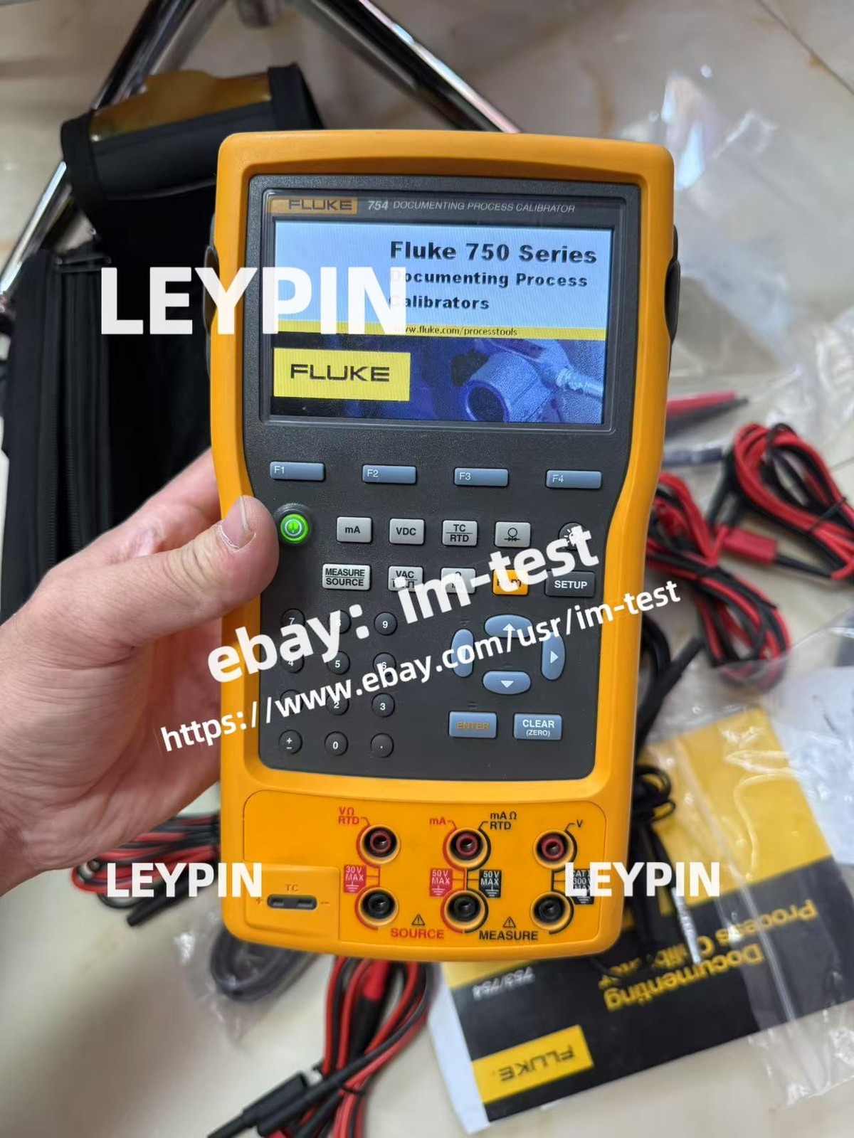 95% NEW Fluke 754 Documenting Multifunction Process Calibrator HART/stock/DHL